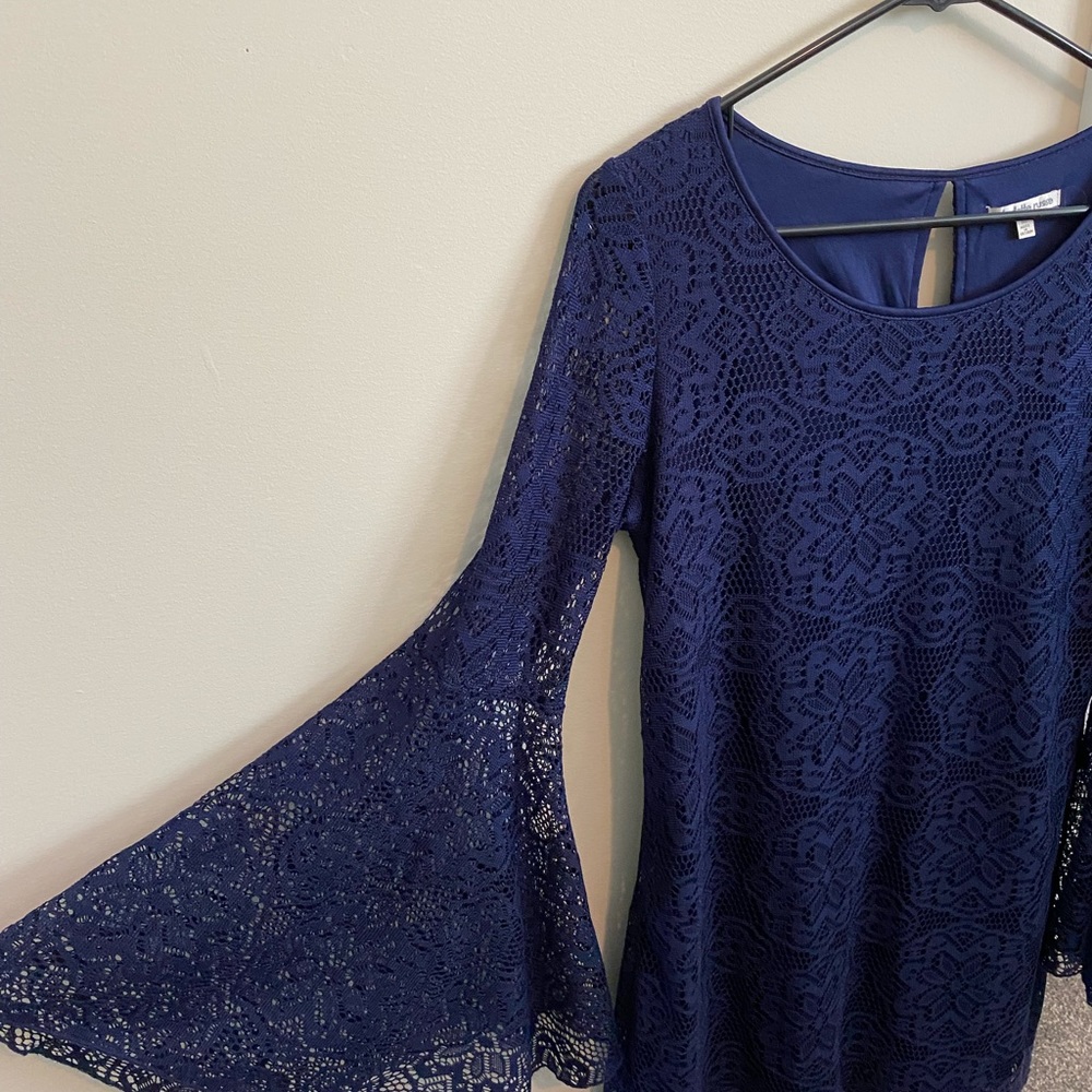 Charlotte Russe Long Sleeve Lace Dress